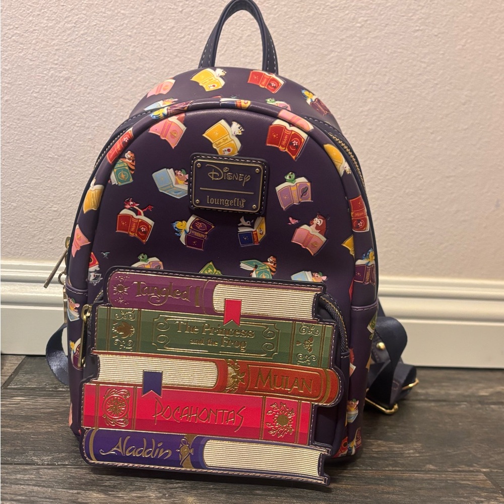 NWT Loungefly Princess Backpack